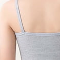 thumbnail image 3 of Diufon Girls Camisole Spaghetti Strap Cropped Tank Tops for Teen Girl Sleeveless Basic Dance Vest Top Sport Bras, 3 of 6