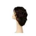 thumbnail image 2 of European Human Hair Freeda Wig Regina Dark Brown With Reddish Highlights Multi-Directional Skin Top Size L, 2 of 5
