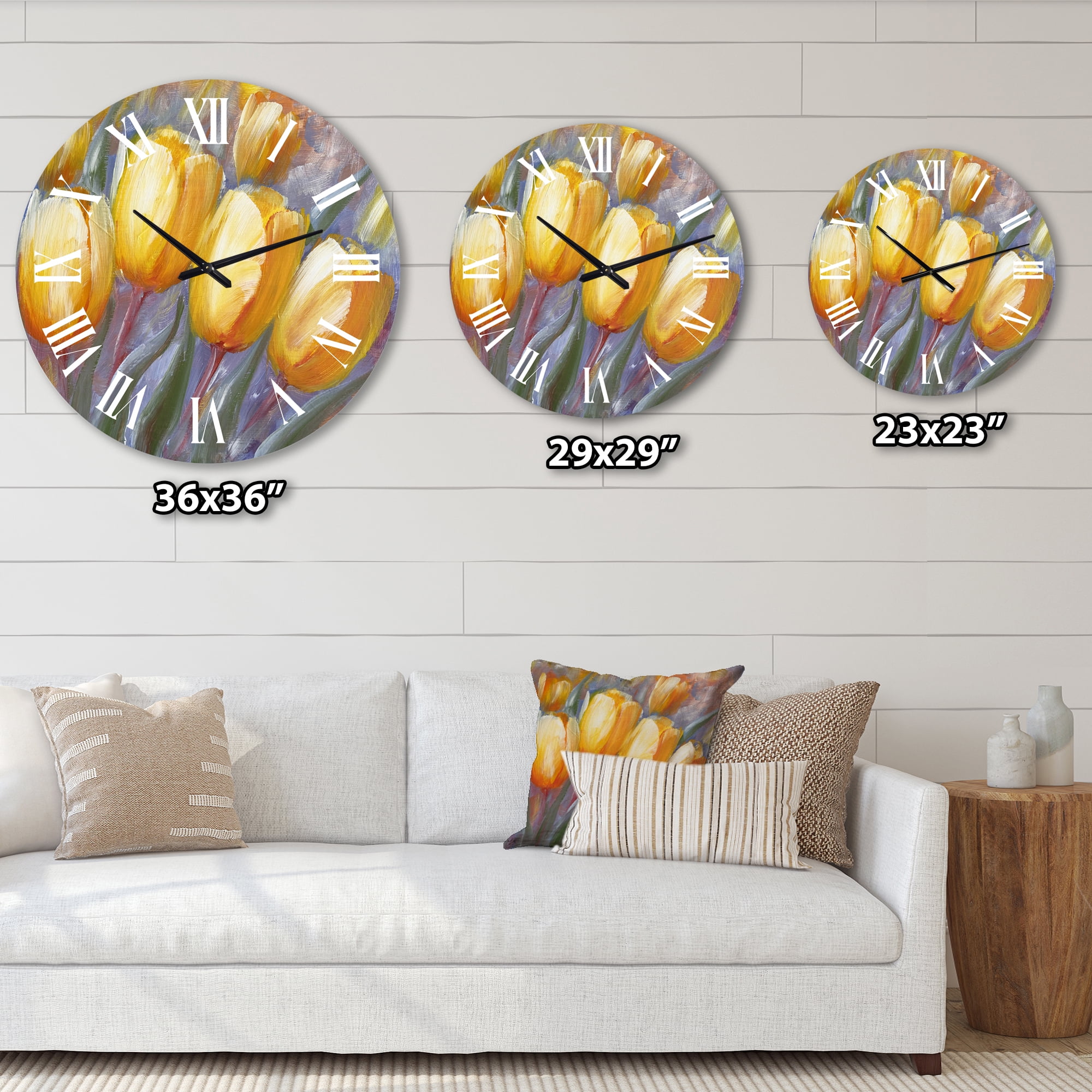 Designart 1 in Traditional Wall Clock