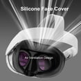 thumbnail image 4 of VR Protection Set for Meta Quest 3 - Dustproof Helmet Storage Cover and Silicone Protective Covers for Game Controllers, 4 of 8