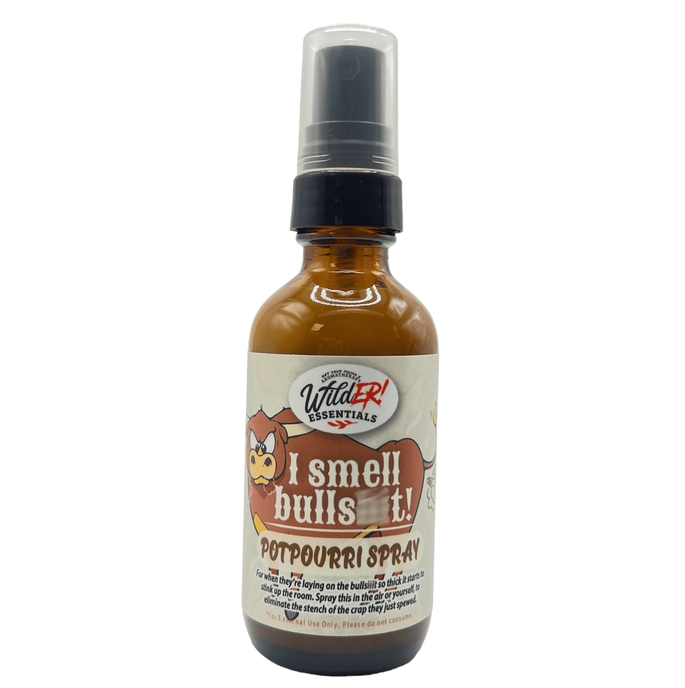 Wilder Essentials I Smell Bull Essential Oil Air Freshener Spray