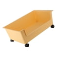 thumbnail image 1 of Toystoory Caja de almacenamiento portátil con ruedas para armario, oficina, habitación de niños Almacenamiento y organización del hogar Amarillo 47 x 29.5 x 19 cm, 1 of 6