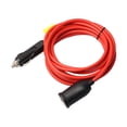 thumbnail image 2 of 12V/24V 12ft Car Lighter Extension Cable Male to Female Socket Plug, 2 of 12