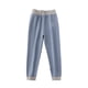 thumbnail image 2 of Cowsor Kids Solid Color Sweatpants Casual Elastic Waist Joggers Pants Comfort Loose Fit Athletic Pants Running Trousers, 2 of 3