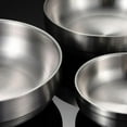 thumbnail image 4 of 304 Stainless Steel Korean Bibimbap Bowl Metal Rice Cereal Bowl Nesting Serving Bowl for Soup Rice Ice Cream Snacks Cereal, 4 of 7