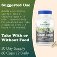 thumbnail image 5 of RidgeCrest Herbals ClearLungs Sport, Pre-Workout and Recovery Supplement for Muscle Endurance, Oxygen Intake and Lung Support Formula with Cordyceps, Rhodiola, Eleuthero  (60 Vegan Caps, 30 Serv), 5 of 7