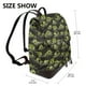 thumbnail image 2 of Fotbe Light Green Excavator Mochila Bolso con Estampado para Mujer, Mochila Antirrobo de Nylon Impermeable, Bolsa Ligera de Hombro, 2 of 4