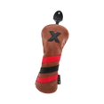 thumbnail image 1 of Cubierta para la cabeza de Golf Strade Fareast Limited Protector de palo de golf cuero PU negro, 1 of 8