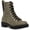 Olive, variant on Dolce Vita Womens Oderra Faux Fur Ankle Combat & Lace-up Boots