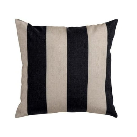 40” Smokey Black And Coconut White Decorative Striped Throw Pillow Mesmerizing Black And White Striped Decorative Pillows 40” Smokey Black And Coconut White Decorative Striped Throw Pillow Mesmerizing Black And White Striped Decorative Pillows
