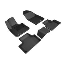 3D MAXpider Custom Fit Kagu Floor Mat (Black) Compatible with Volvo XC60 T5/T6 2018-2025 -R1 R2