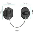 thumbnail image 5 of 2 Refrigerator Locks Heavy Duty Combination Refrigerator Lock, 5 of 5