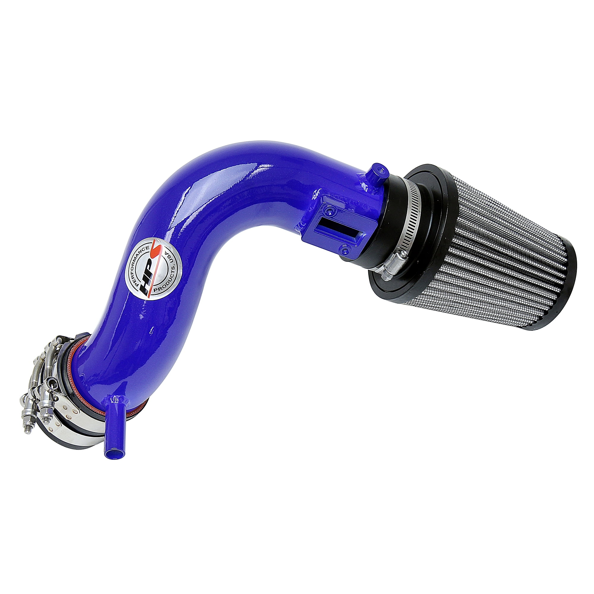 HPS Performance Blue Shortram Air Intake Compatible For 2009-2014 ...