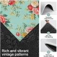 thumbnail image 3 of Pioneer Flower Floral Print Pattern Kitchen Rugs Sets Of 3,Kitchen Runner Rugs Non Skid Washable,Decorative Kitchen Floor Mats for Kitchen,Sink,Laundry,17"x30"+ 17"x47" + 17"x59", 3 of 6