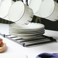 thumbnail image 4 of SHISUYAN Cup Plate Organizer kitchen Counter Drying Shelf Organizer Mug Holder (Dark Coffee), 4 of 9