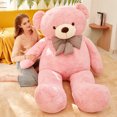 thumbnail image 4 of IKASA Giant Teddy Bear Stuffed Animal Plush Toy,Large Jumbo 70" Pink Huge Cute Soft Toys,Big Size Fluffy Plushy Fat Oversized Plushie,Gifts for Kids Girls Boys Girlfriend Children, 4 of 5
