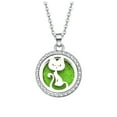 thumbnail image 2 of Agiferg Silver Hollow Alloy Aromatherapy Essential Oil Diffuser Necklace Box Pendant, 2 of 5