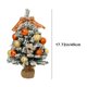 thumbnail image 3 of Adornos Navideños Xihbxyly Mini Árbol de Navidad de Escritorio, 3 of 7