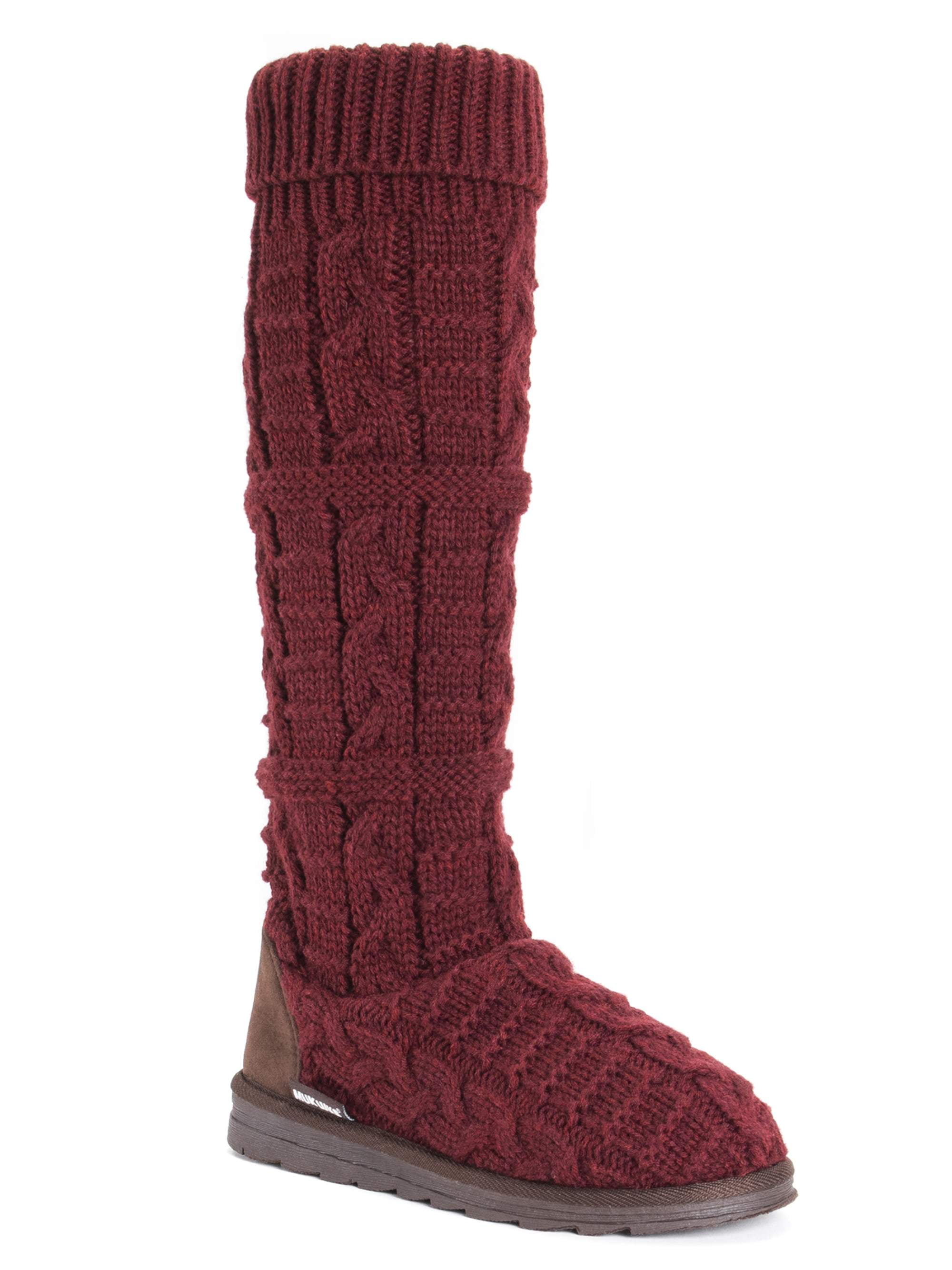 Muk Luks Muk Luks Shelly Marl Knit Sweater Slouch Boot (Women's