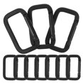 thumbnail image 4 of 10PCS Square Thread Black Climbing Kettle Camping Buckles for Outdoor Use, 4 of 5