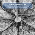 thumbnail image 4 of Minkissy 1Pc Performance Lace Umbrella Black Photography Prop for Stage Shows, 4 of 6