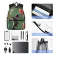 thumbnail image 4 of Honeii Humming Bird 1 Print School Backpack,Casual Lightweight Travel Rucksack Daypack,Backpacks for College High, 4 of 6