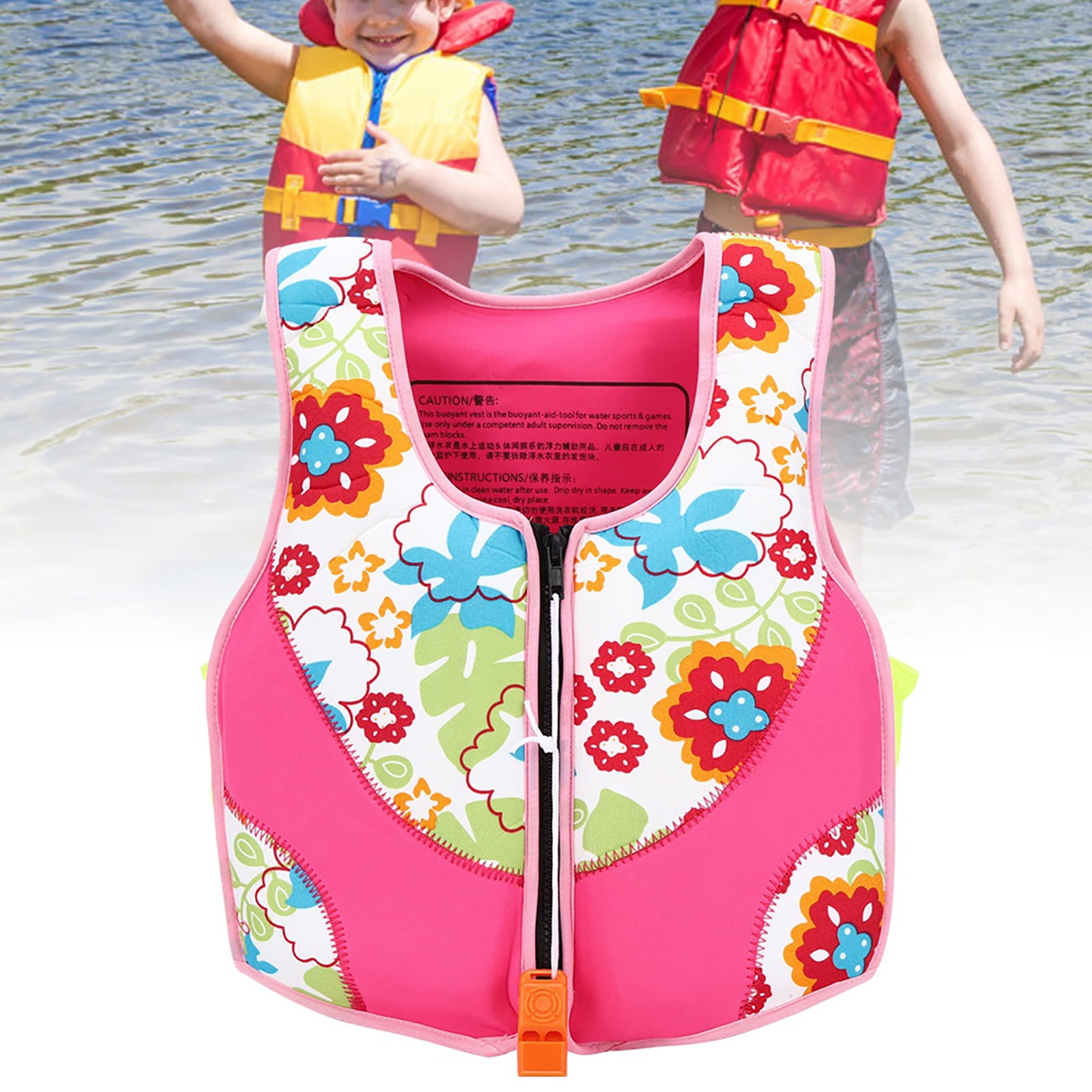 Life Jacket, Floating Accessory Neoprene Kid Life Vest, Fishing Life