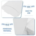 thumbnail image 4 of KAKOWELY Étui de Rangement pour dvd 50 Pcs Pochettes en Papier Enveloppes de CD Rangement pour dvd Sacs de Rangement pour CD, 4 of 5