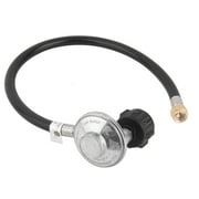 53cm 20PSI Gas Grill LPG Propane Adjustable Regulator Hose QCC1 With Valve