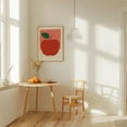 thumbnail image 4 of Red Apple - Illustration Unframed Wall Art Print 5 x 7 inches, 4 of 16
