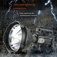 thumbnail image 4 of EMIONO TI36-200,000 Lumens Flashlight, High Brightest Spotlight Flashlight, Outdoor Camping Searchlight, LED Torch with Triangular Stand, Long-Range High Power (Large), 4 of 7