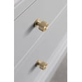 thumbnail image 6 of Goo-Ki Vintage Retro Champagne Bronze Zinc Alloy Cabinet Drawer Knob, Single Hole Knurled Decorations Cabinet Pull Hardware for Bedroom, Kitchen, 6 Pack, 6 of 8