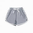 thumbnail image 4 of HCNTES Toddler Girls Summer Clothes 2Pcs Checkerboard Top and Shorts Set for Beach, 4 of 6