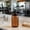 Brown, variant on 500ml Plastic Soap Dispenser Bottle, Refillable Pump for Bathroom Kitchen, 1-Pack