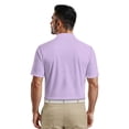 thumbnail image 3 of Ben Hogan Men's & Big Men's Performance Eco Mini Geo Jacquard Short Sleeve Polo Shirt, up to 5XL, 3 of 7