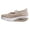 Beige, variant on Orthotic Air Cushion Walking Shoes for Women Lightweight Comfortable Slip on Sock Platform Wedge Chunky Nursing Sneakers Non Slip Work Loafers Beige Size 6.5
