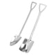 thumbnail image 3 of Cucharas 2 Uds Cucharas De Pala Acero Inoxidable Resistente Duradero Anticorrosión Brillante Diseño Ergonómico Cucharas De Postre Ampliamente Utilizadas, 3 of 7