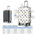 thumbnail image 4 of Disketp Various Rooster Elastic Travel Luggage Cover Travel Suitcase Protective Cover For Trunk Case Apply To 18''-32'' Suitcase Cover-Small, 4 of 7