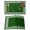 Green, variant on Red Geometric Placemats Set of 6, Cotton Linen Fabric Place Mats, Country Farm Traditional Chinese Tile Washable Decorative Table Mats Protector for Home Kitchen Dining Wedding Party Coffee Tables