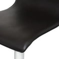 thumbnail image 3 of vidaXL Bar Stools 2 pcs Black Faux Leather, 3 of 4