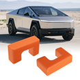 thumbnail image 1 of Funda de enganche para remolque Klutchtech para Tesla Cybertruck 2024-25, color naranja, 1 of 7
