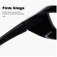 thumbnail image 6 of 8 PK Clear Lens Men's Black Frame Reading Glasses Heavy Duty Readers for Work, 6 of 8