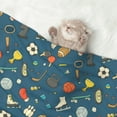 thumbnail image 2 of Naloa Sports Ball Dog Blanket, 3 Sizes Cat Blanket for Indoor Cats Large Medium Small Dog Gifts-, 2 of 8