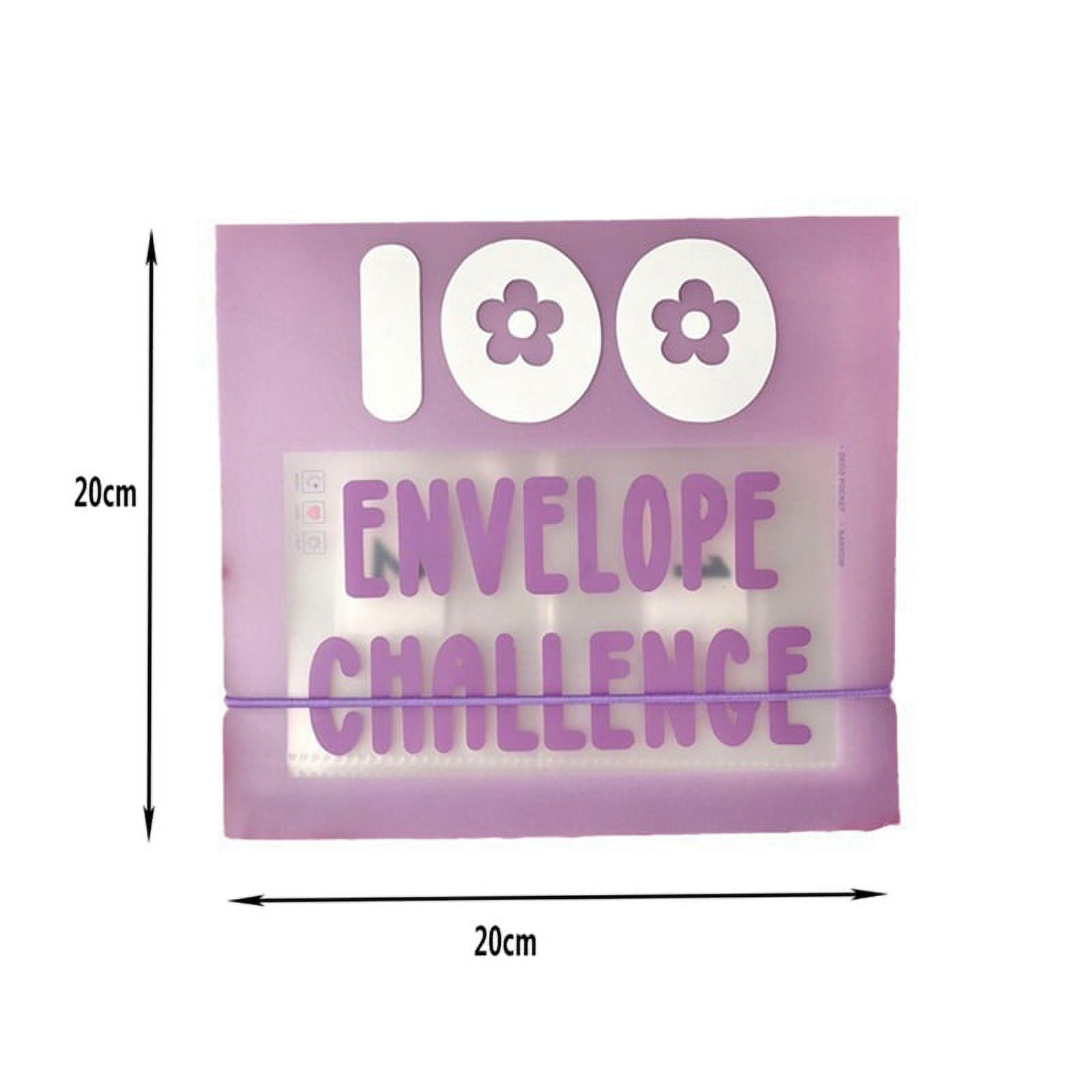 Ｎｏ.100 envelope challenge♡BOX在庫有り 100 envelopes M-oney Saving Challenge Box kit Cash Saving, 100