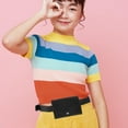 thumbnail image 4 of OUNONA Children Waist Pack Rectangular Shape Artificial 1Pcs for Girls Daily Use, 4 of 8