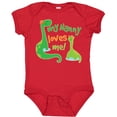 thumbnail image 3 of Inktastic My Nanny Loves Me Grandson Dinosaur Boys Baby Bodysuit, 3 of 5