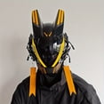 thumbnail image 1 of LED Halloween Party Decoration Masks Cool Handmade Cyberpunk Masks Mechanical Sci-fi Full Face Masks For Men, 1 of 4