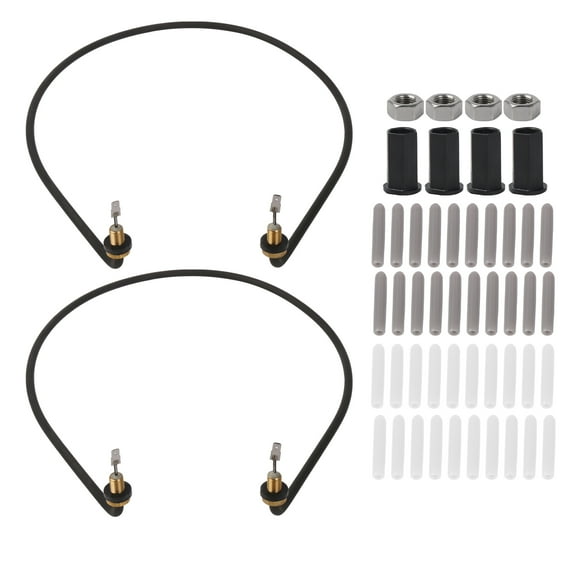 Heating Element 2977737 8194250 Replacement for Kenmore 66512413N412 Pack of 2