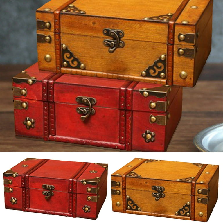 Handmade shops jewelry trinket box.