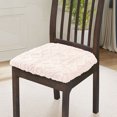 thumbnail image 6 of Elastic Chair Cushion Cover for Dining Room or Office | Polyester Taffeta Fabric | 40-50cm Square Size | Stain & Wear Resistant | 1-Pack, 6 of 6